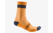 Castelli Alpha 18 Socks Orange/Grey