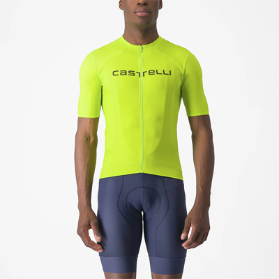 Castelli Prologo Lite Jersey Lilme Green