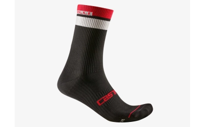 Castelli Gara Thermal 18 Socks Black/White/Red