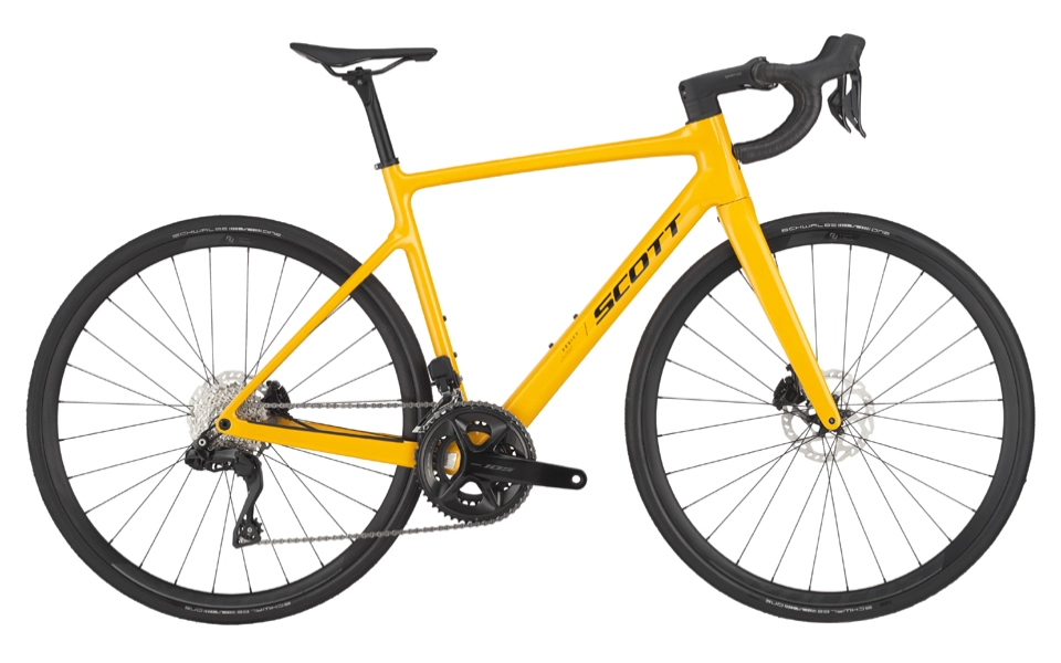 Large Scott Addict 40 Yellow