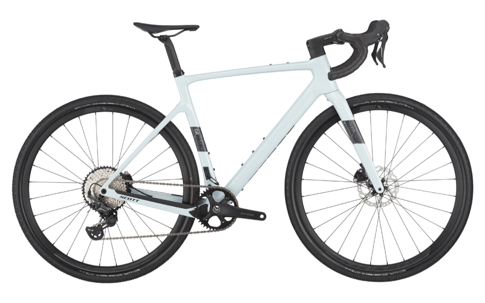 Large Scott Addict Gravel 40 Mineral Grey