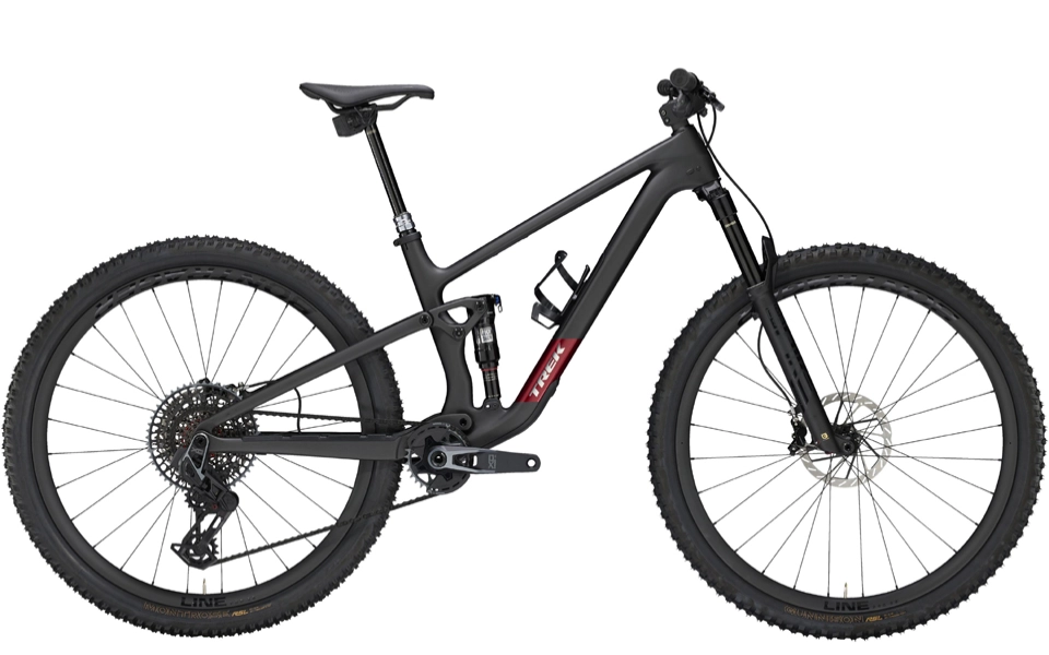 Large Trek Top Fuel 9.9 X0 AXS Matte Dark Web