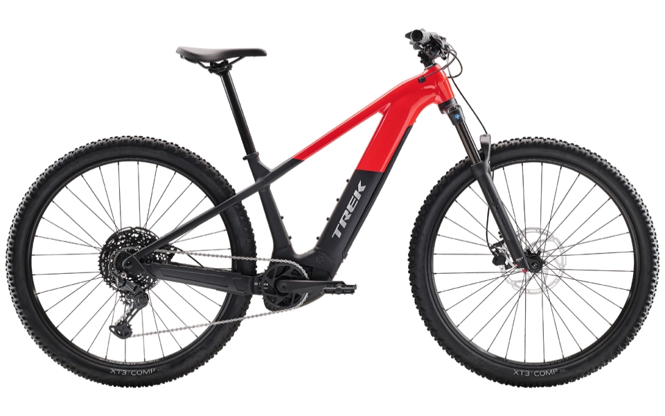 Large Trek Powerfly+ 4 Gen 5 Radioactive Red