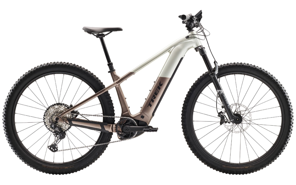 Large Trek Powerfly+ 8 Gen 5 Silver/Bronze