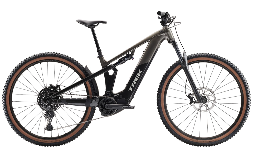 Large Trek Powerfly FS+ 4 Gen 4 Mercury