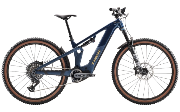 Trek Powerfly FS+ 8 Gen 4 Mulsanne Blue