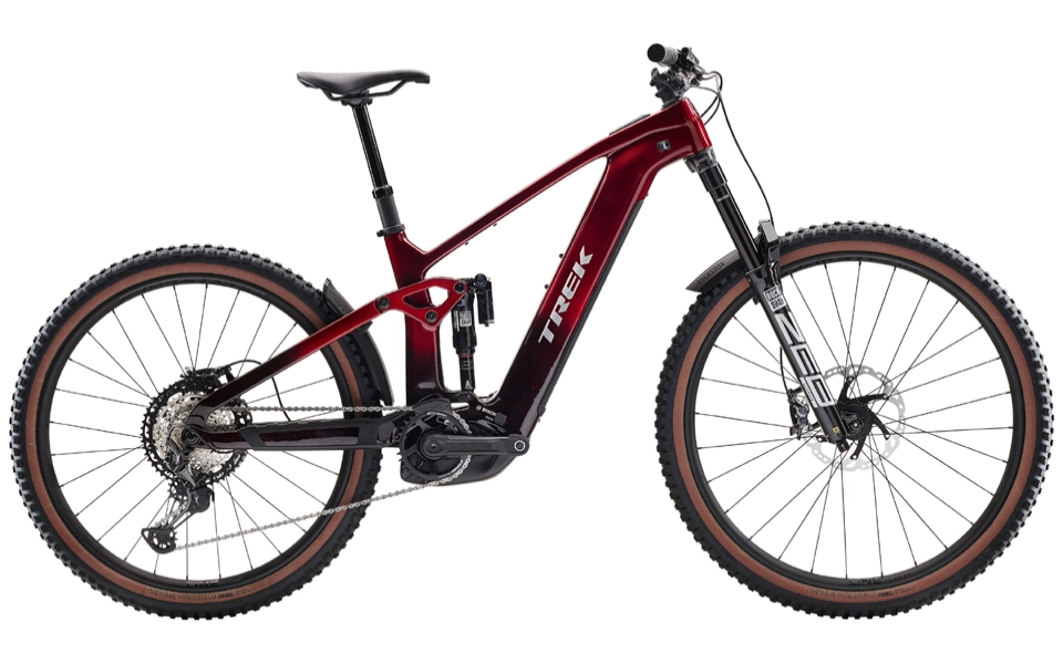 Large Trek Rail+ 9.8 XT Gen 5 Red Smoke