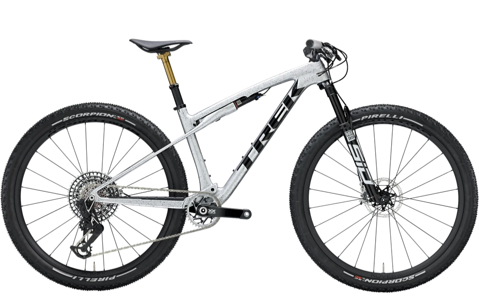 Large Trek Supercaliber SLR 9.9 XX AXS Argent Drizzle